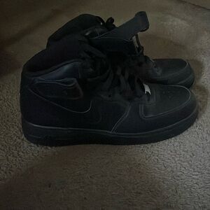 Nike Air Force 1 High top Triple Black